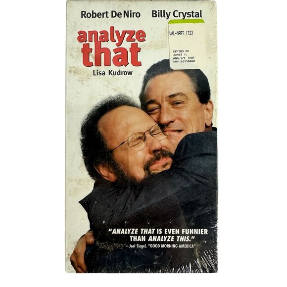Analyze That VHS 2003 Comedy Robert De Niro Billy Crystal Harold Ramis - Picture 1 of 8